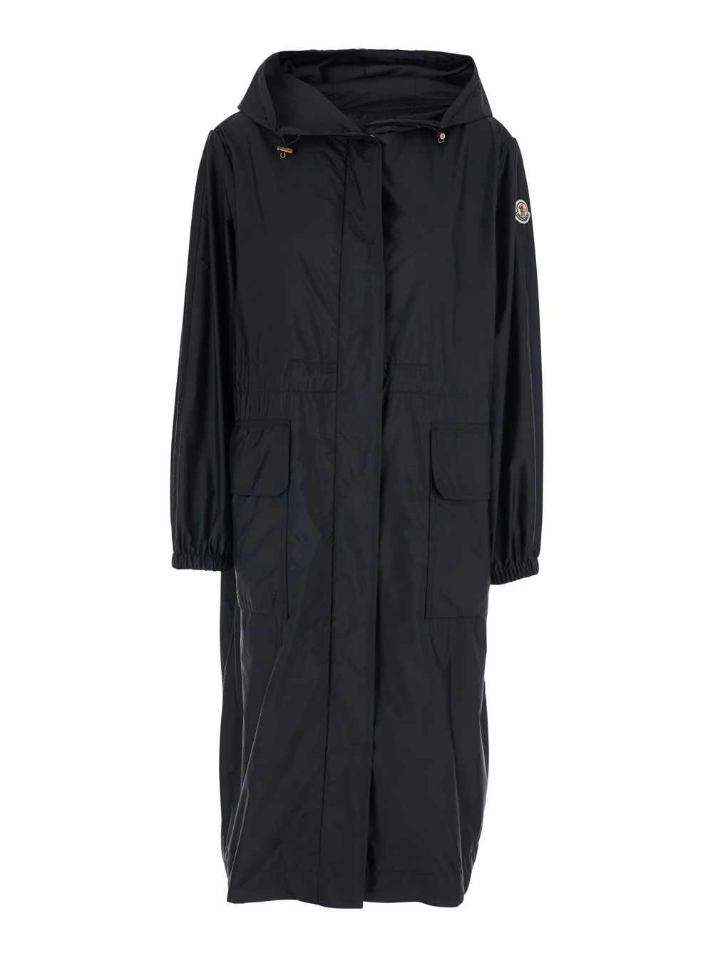 Moncler HIENGOS LONG PARKA - Black - Long jacket with front closure and hood - In Polyamide - Men Size L / US 10 / IT 46 - 1 Thumbnail