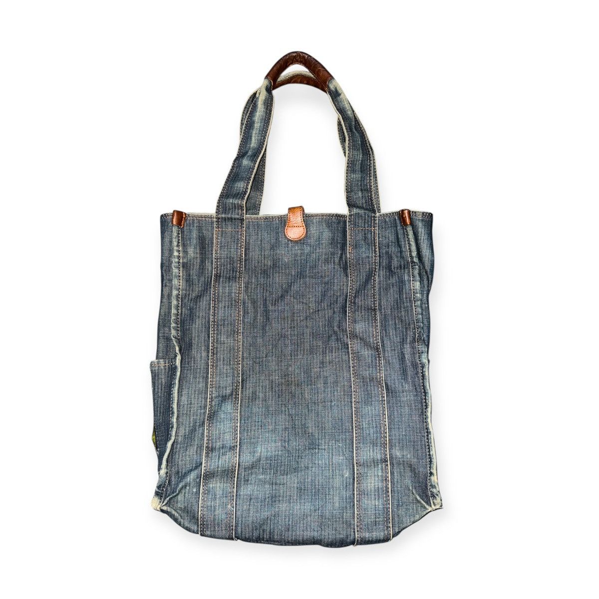 Japanese Brand INED denim Tote bag Size 38 - 9 Thumbnail