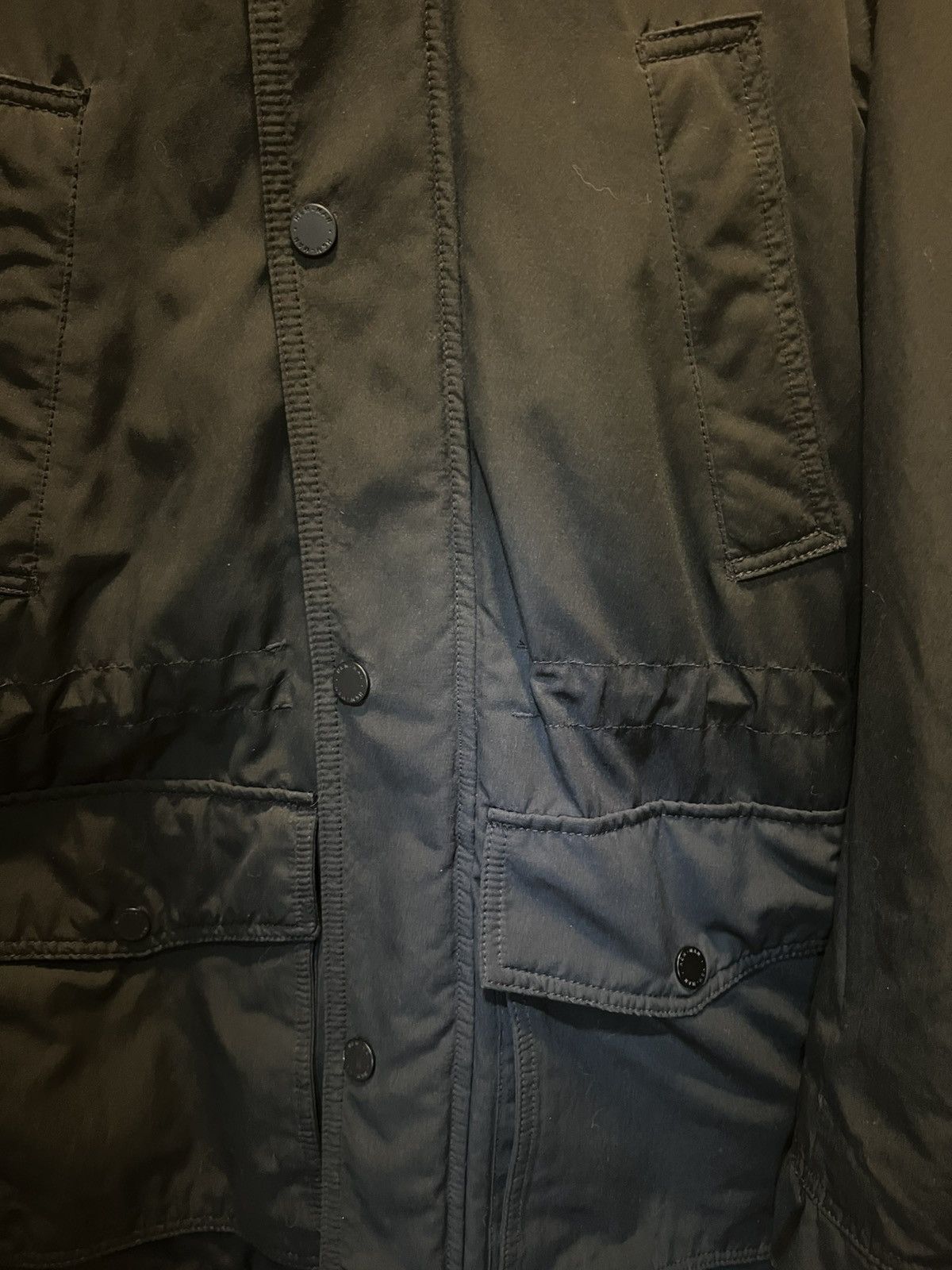 H&M Black Parka heavy coat Size US S / EU 44-46 / 1 - 4 Thumbnail