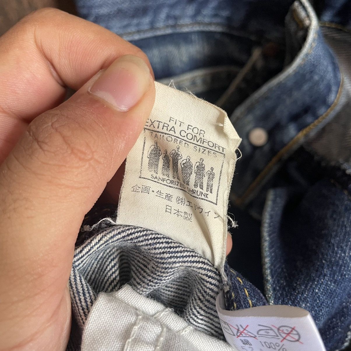Lee × Vintage Vintage Lee Rider Flare Denim Jeans Size US 31 - 7 Thumbnail