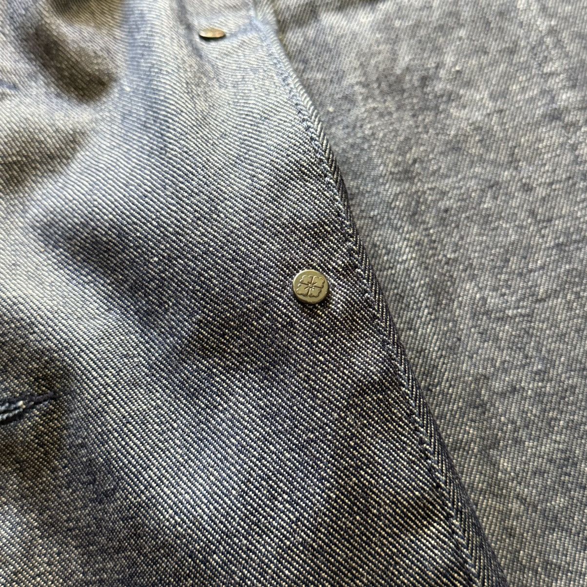 Evisu Evisu Yamane Japan Raw Denim Selvedge Chore Jacket Size US L / EU 52-54 / 3 - 8 Thumbnail
