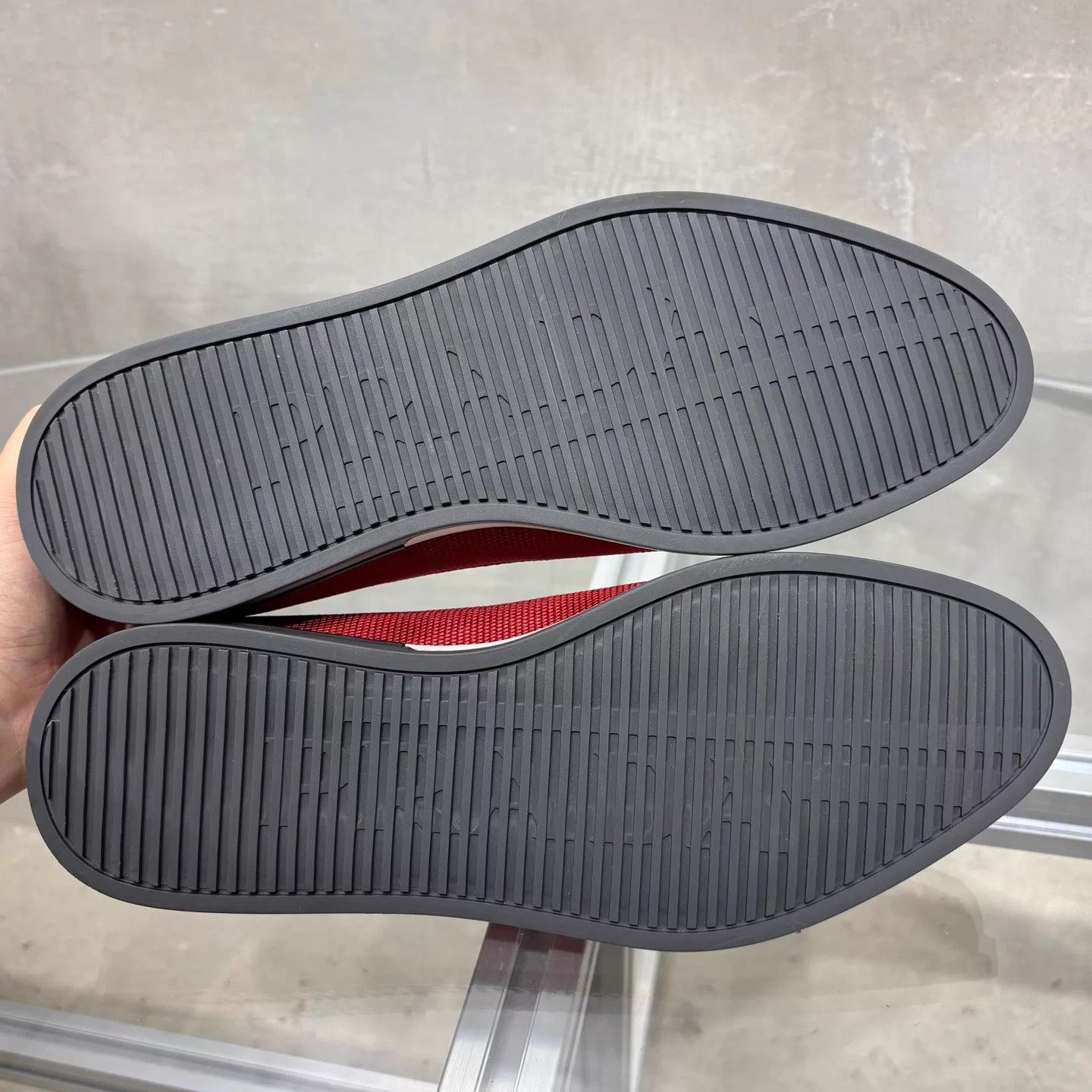 Prada Prada Red Slip-On 39 (New Without Box) Size US 5 / EU 37 - 7 Thumbnail