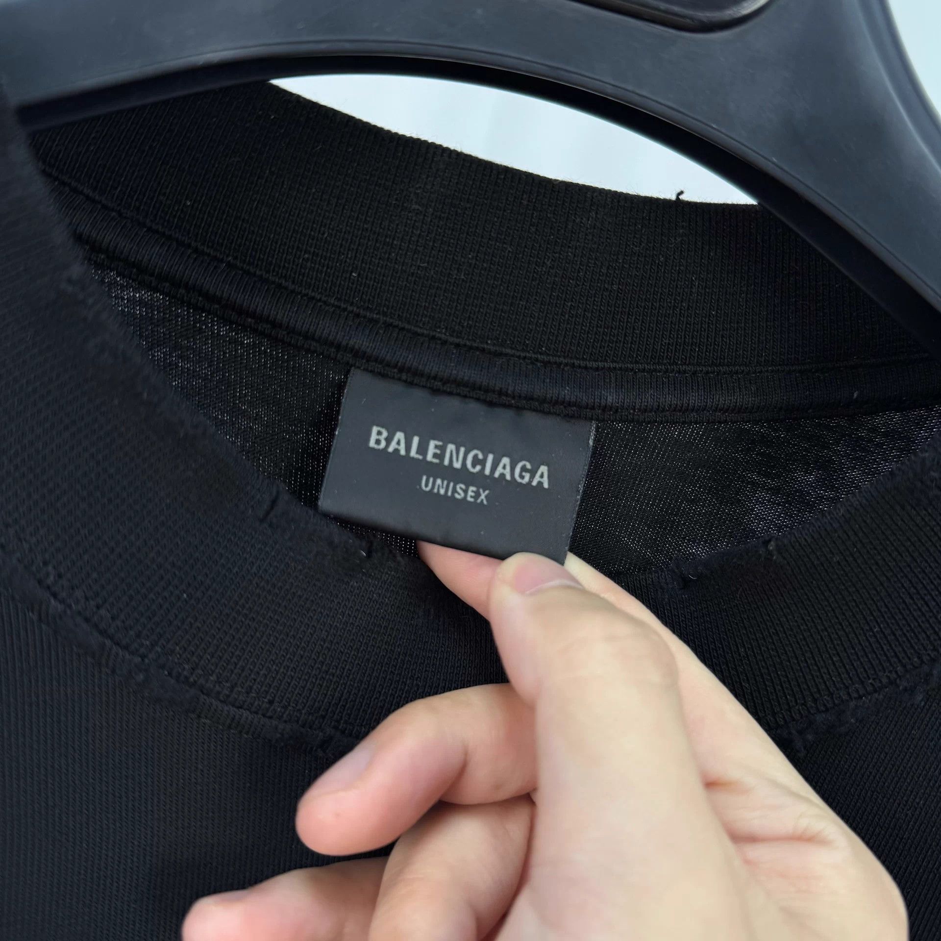Balenciaga Balenciaga Crystal Logo Distressed S/S T-shirt 99 New Size US S / EU 44-46 / 1 - 7 Thumbnail