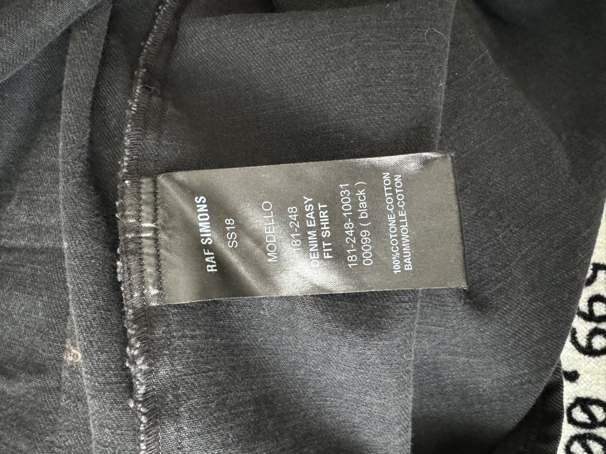 SS18 Oversized Denim Easy Fit Plain Shirt Jacket