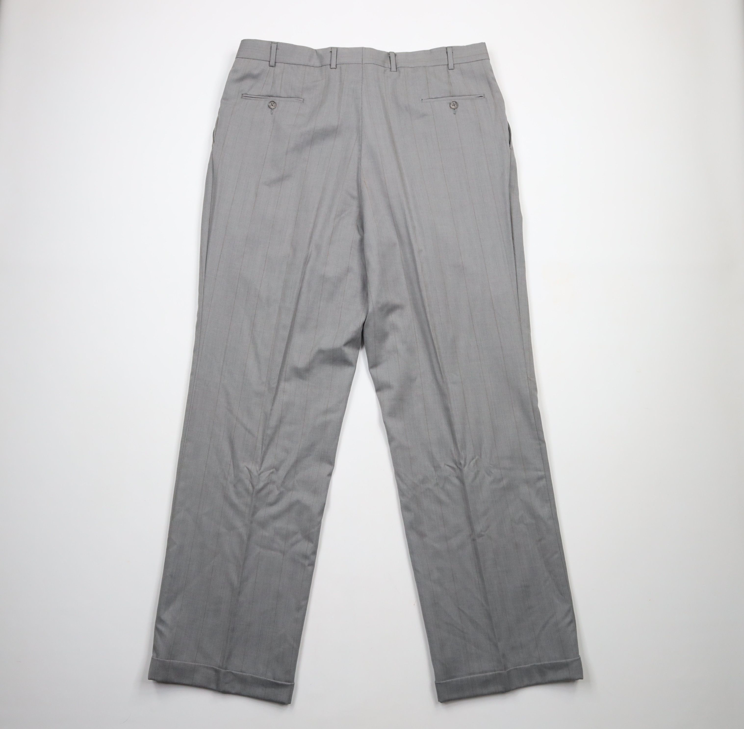 Vintage Vintage 70s Streetwear Distressed 2 Piece Wedding Suit Size 50L - 18 Thumbnail