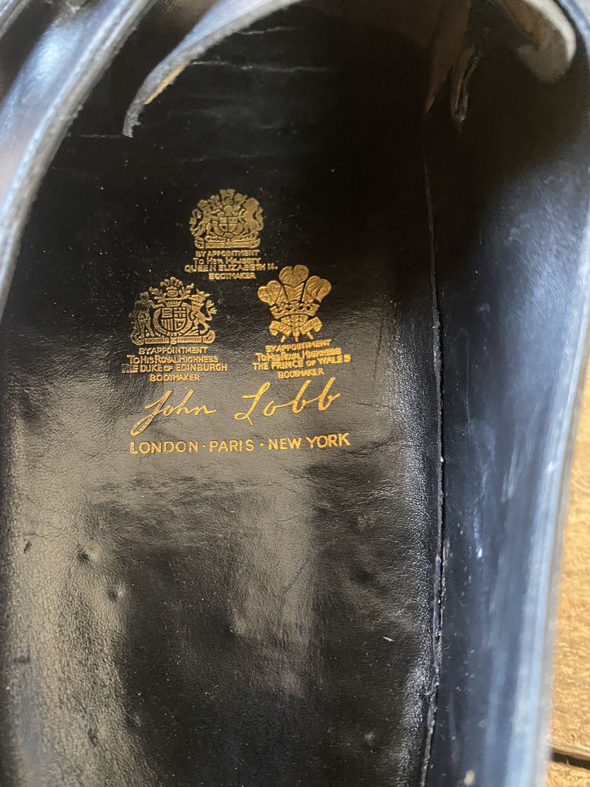 John Lobb John lobb monk strap black leather dress shoes uk12 ,Us13 Size US 13 / EU 46 - 19 Thumbnail