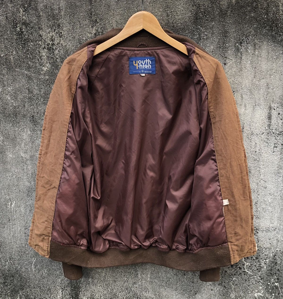 Vintage Vintage Youth High Corduroy Zipper Bomber Jacket Size US M / EU 48-50 / 2 - 5 Thumbnail