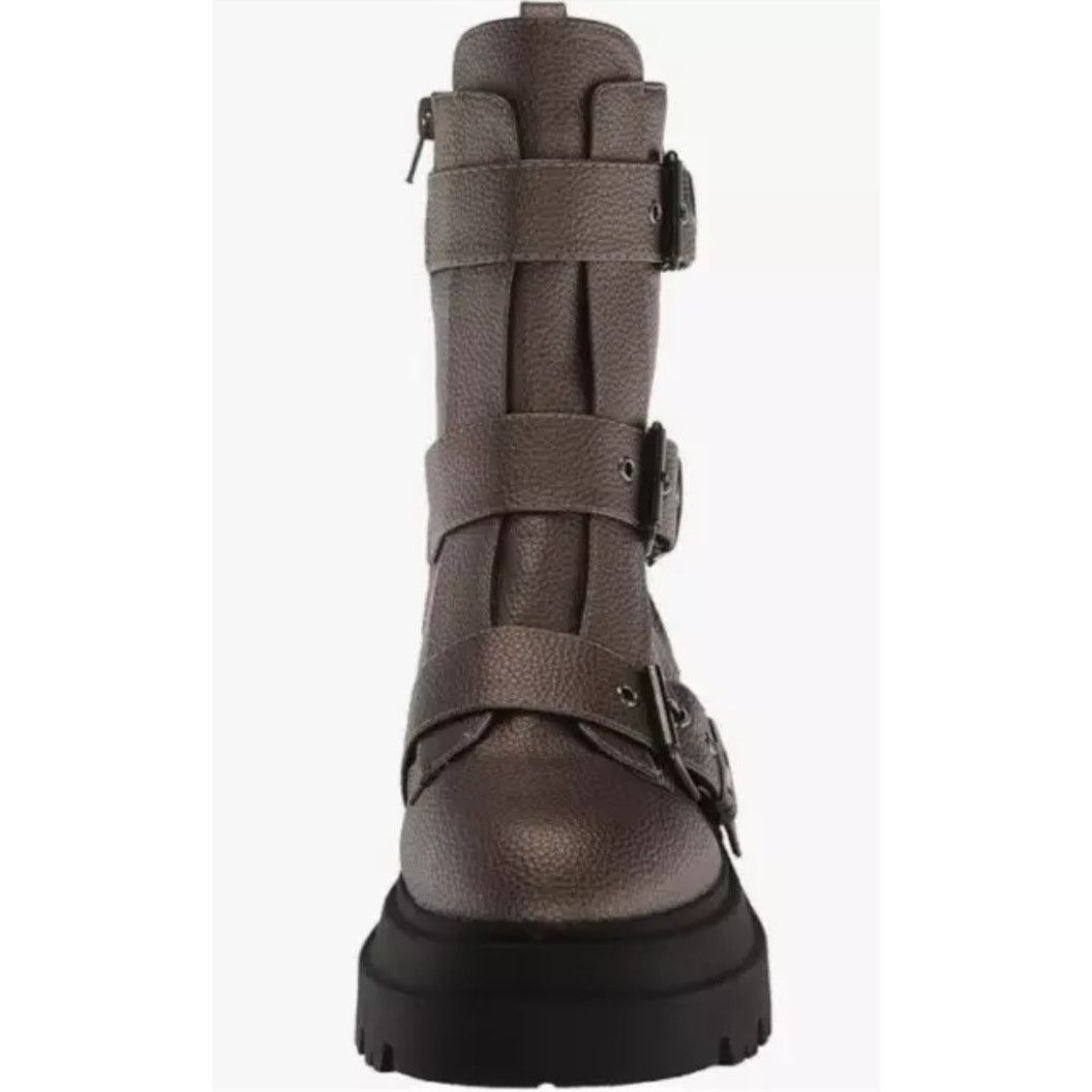 Guess GUESS Womens NEW Combat Valicia Faux Leather Boots Size 7.5 Size US 7.5 / IT 37.5 - 5 Thumbnail