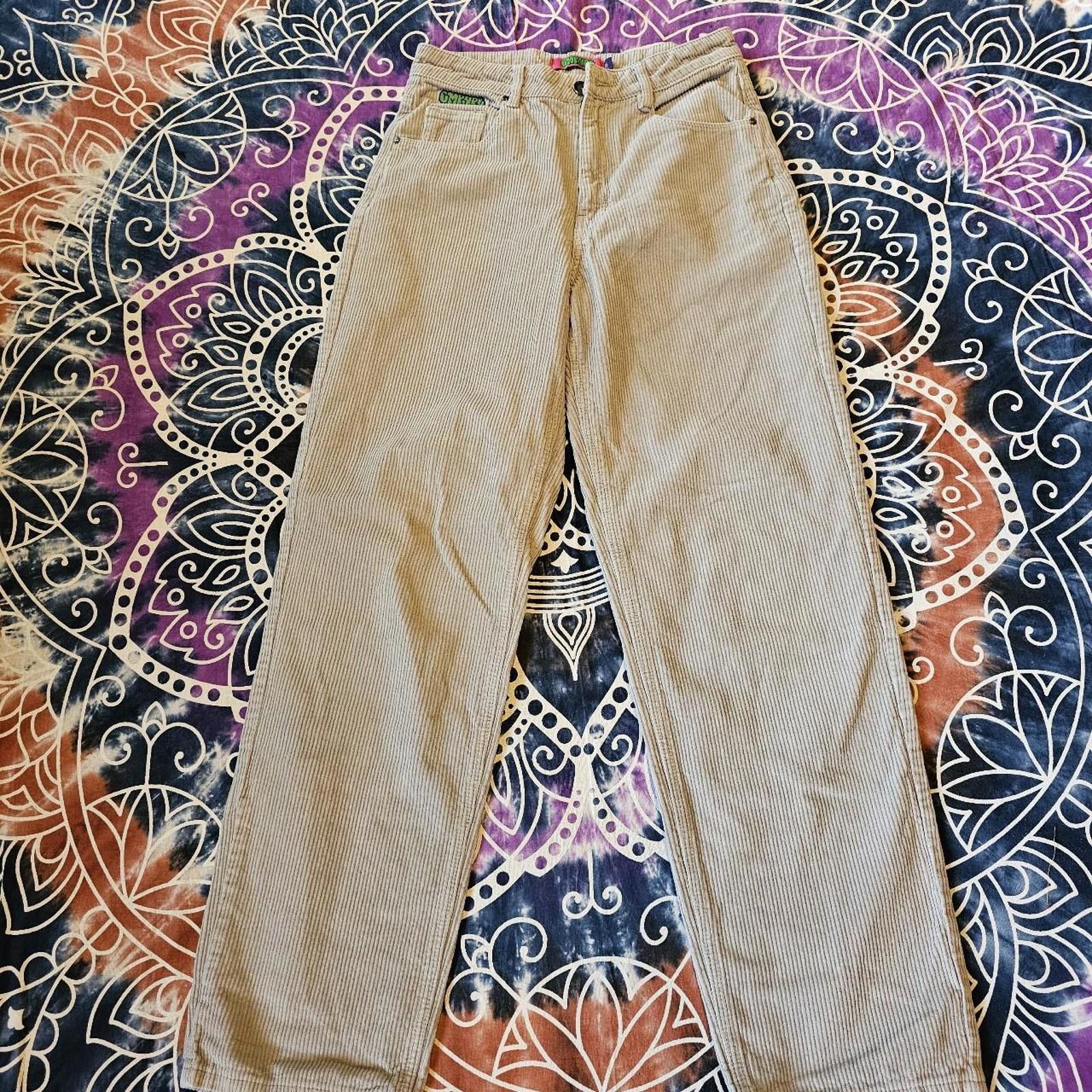 Empyre Empyre Women's Grey Corduroy Pants Size 28" / US 6 / IT 42 - 1 Thumbnail