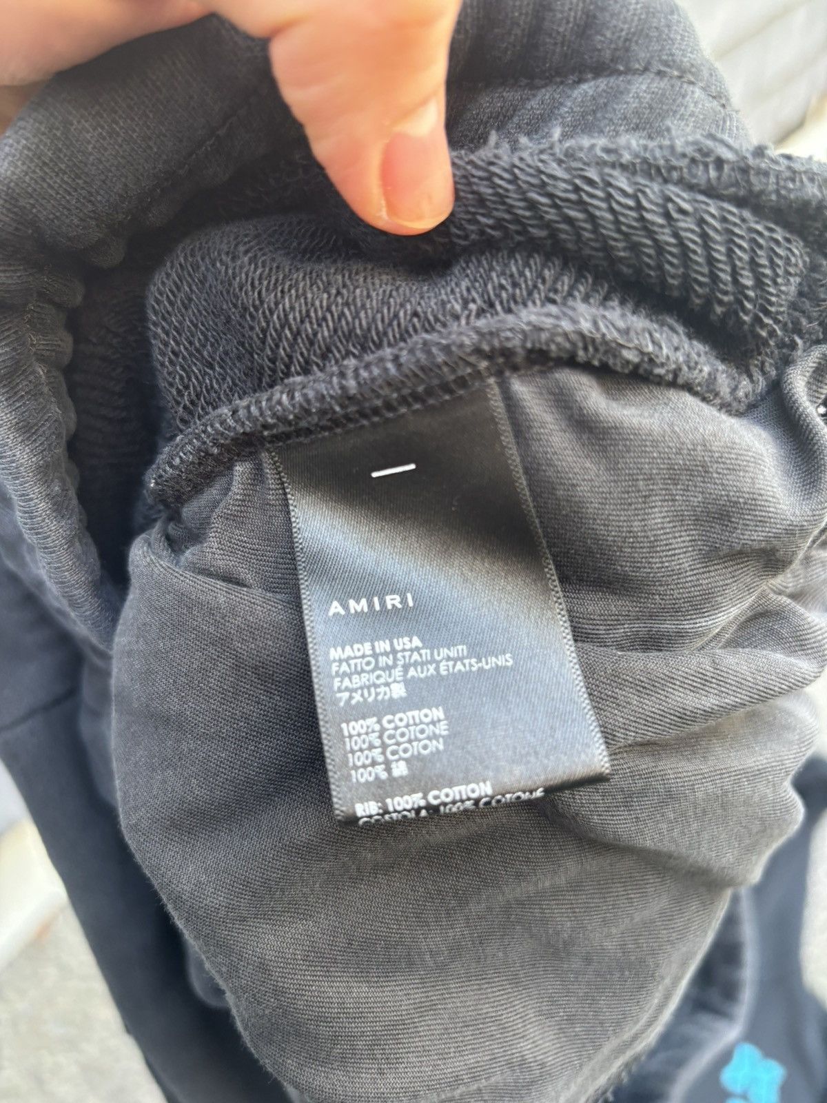 Amiri $2700 Black Healthy Body Patch Sweatsuit Size US L / EU 52-54 / 3 - 10 Thumbnail