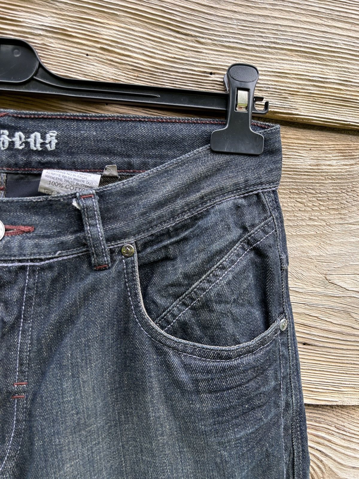 Vintage Vintage Overzeas Rap Hip Hop Skate Carpenter Jeans Denim 32 Size US 32 / EU 48 - 3 Thumbnail