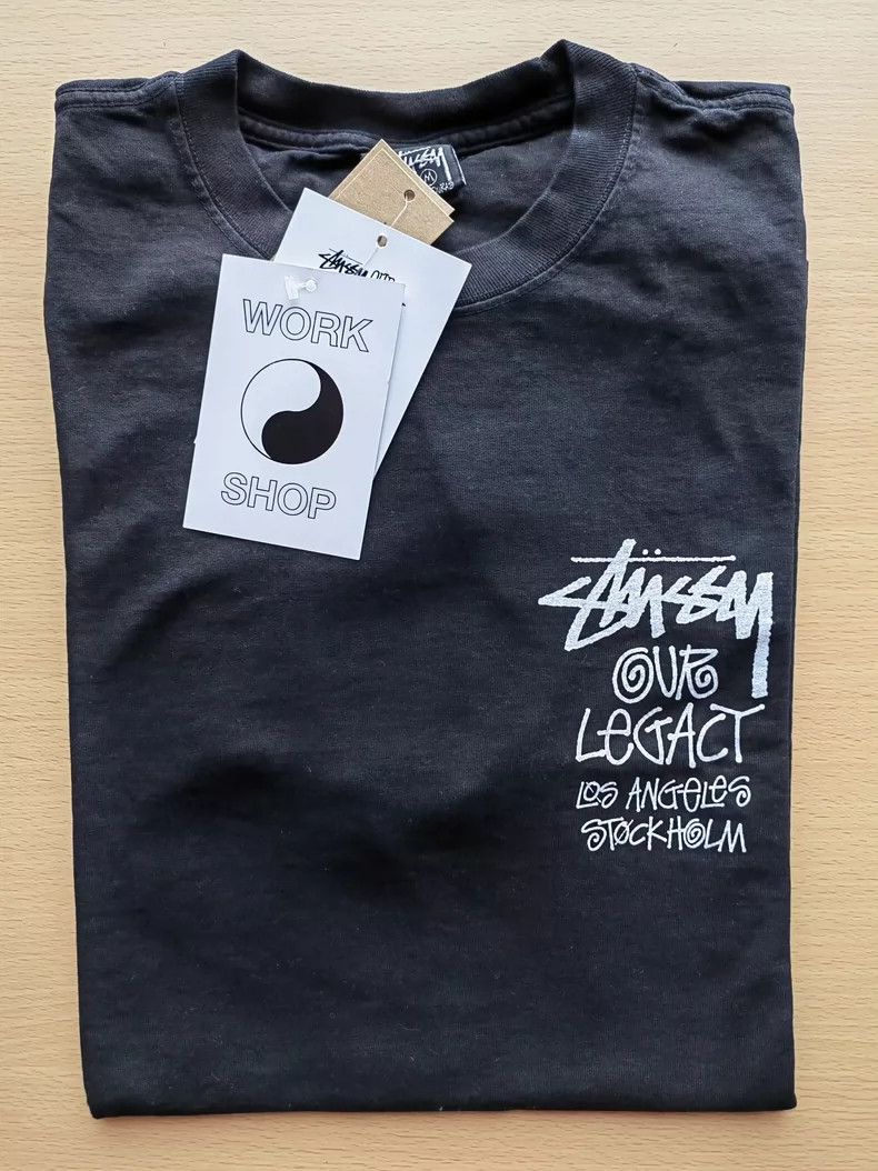 Stussy x OUR LEGACY Yin Yang Tee- DMC