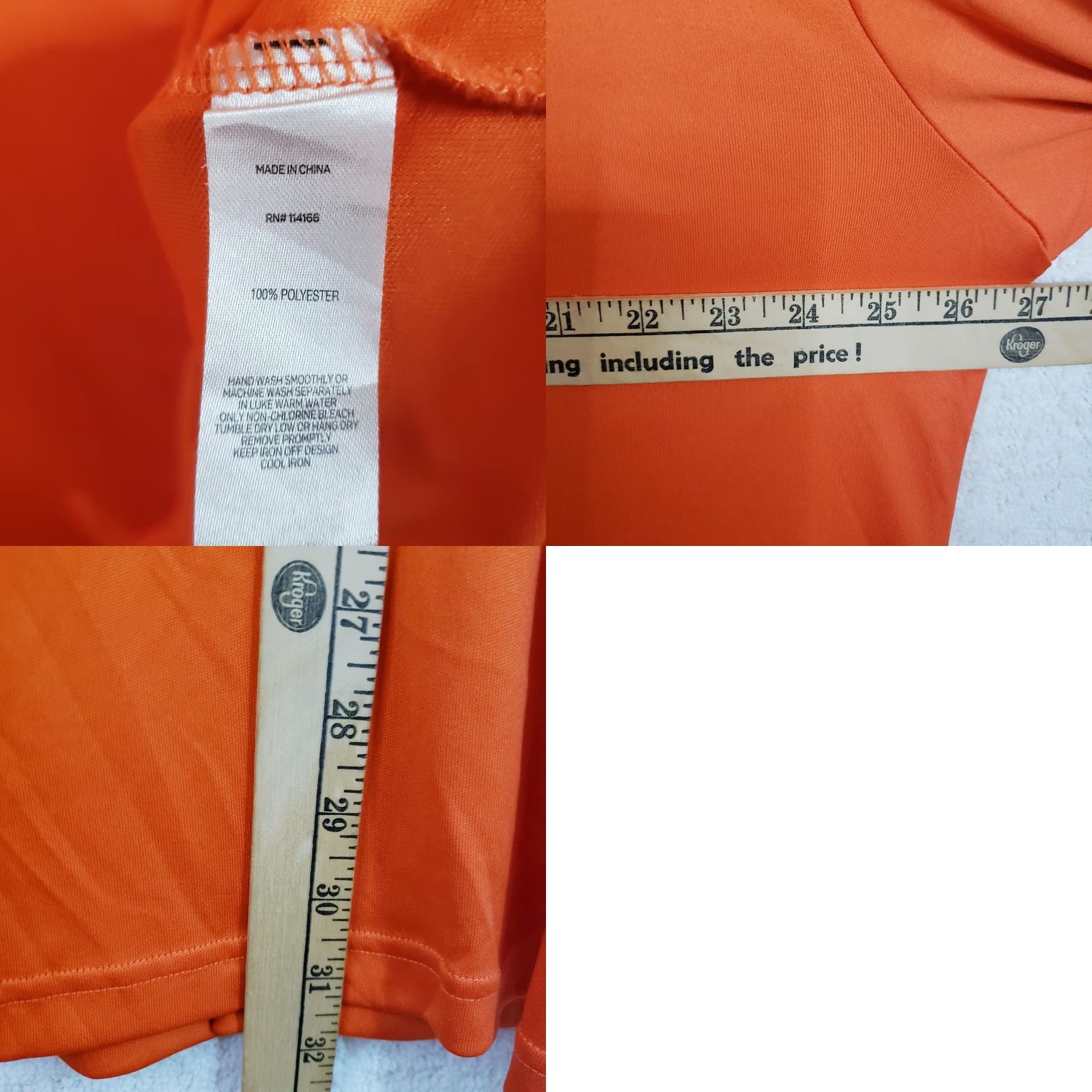 Vintage VINTAGE Colosseum Clemson Tigers Striped Polo Shirt Orange Purple Paw Golf XXL Size US XXL / EU 58 / 5 - 9 Thumbnail