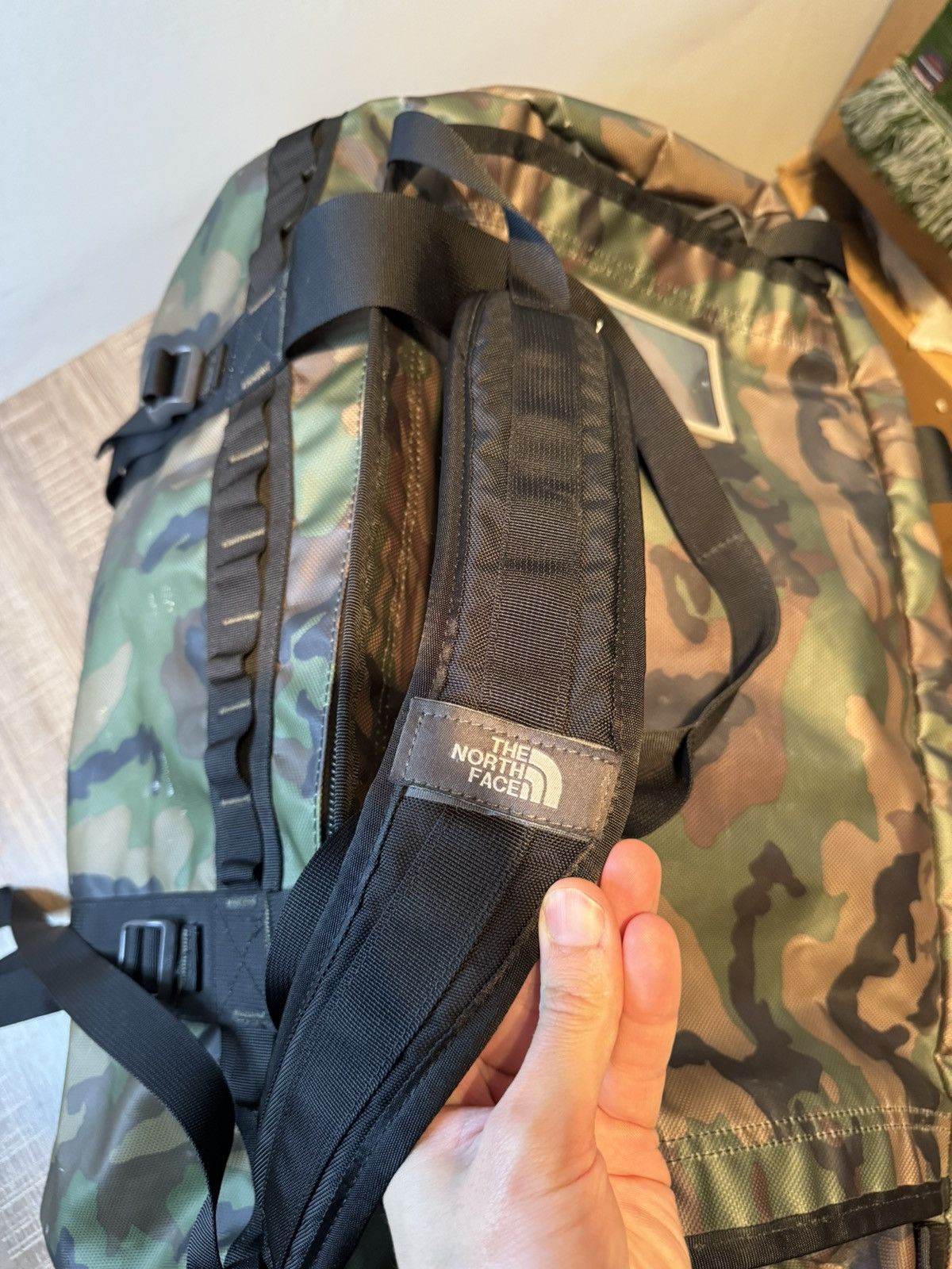 The North Face The North Face Base Camp Duffel Camo Rare Color Size Large Size ONE SIZE - 8 Thumbnail