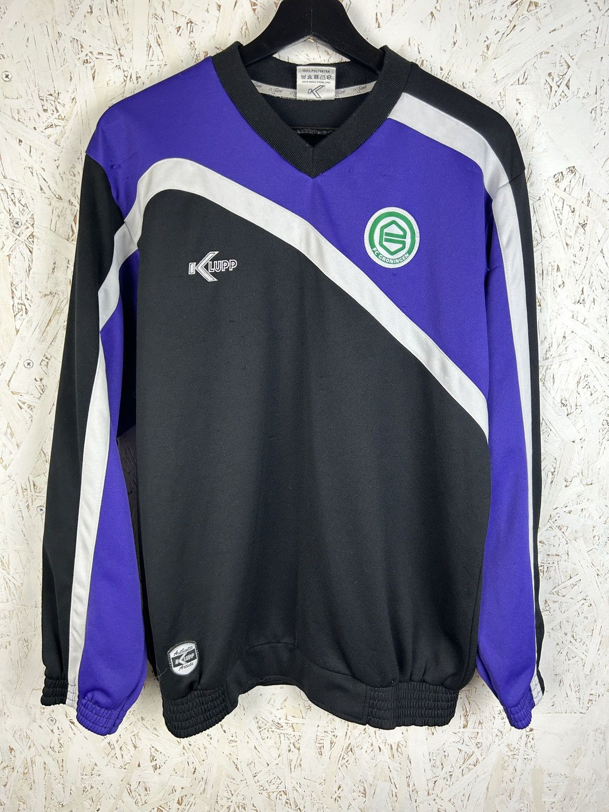 Vintage 00s Klupp FC Gronningen 2010/11 Netherlands Sweatshirt L Size US L / EU 52-54 / 3 - 1 Thumbnail