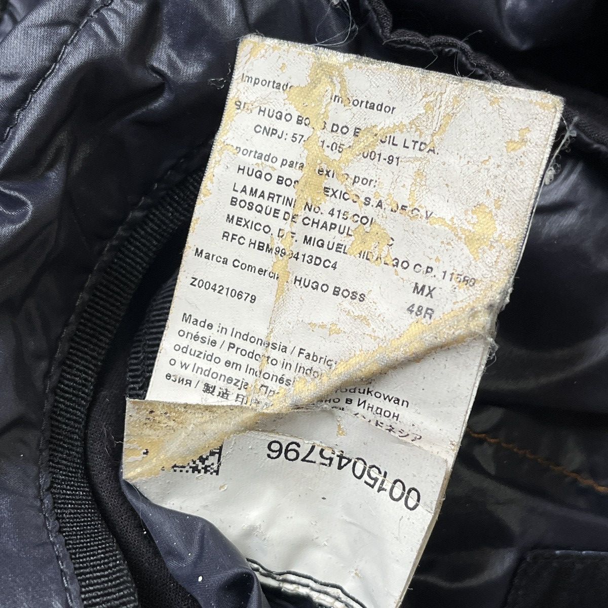 Hugo Boss HUGO BOSS MEN QUILTED LIGHT PUFFER JACKET Size US L / EU 52-54 / 3 - 19 Thumbnail