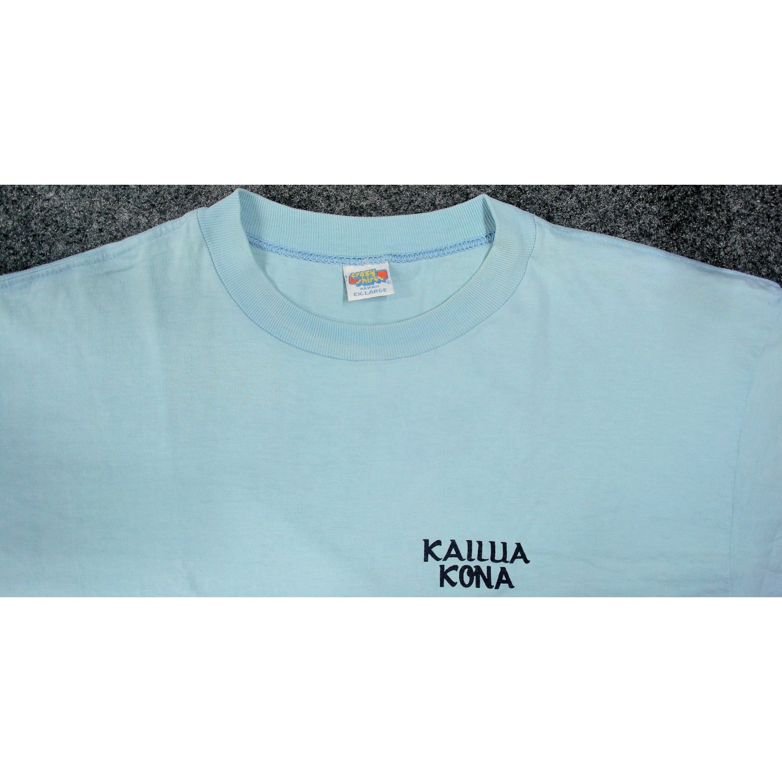 Vintage Crazy Shirts 1980 Single Stitch Sun Faded Marlin Tee XL Size US XL / EU 56 / 4 - 12 Thumbnail
