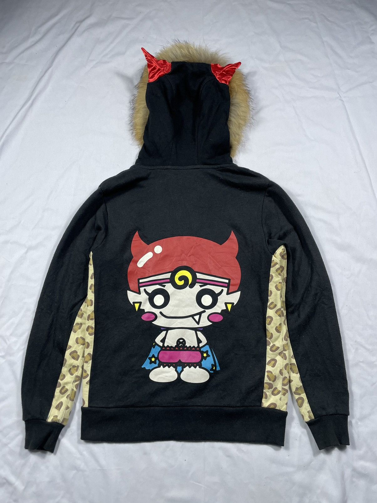 If Six Was Nine × Japanese Brand × Le Grande Bleu (L.G.B.) Japanese Zip Fur Hoodie Leopard Lgb ifsix style Size US M / EU 48-50 / 2 - 3 Thumbnail