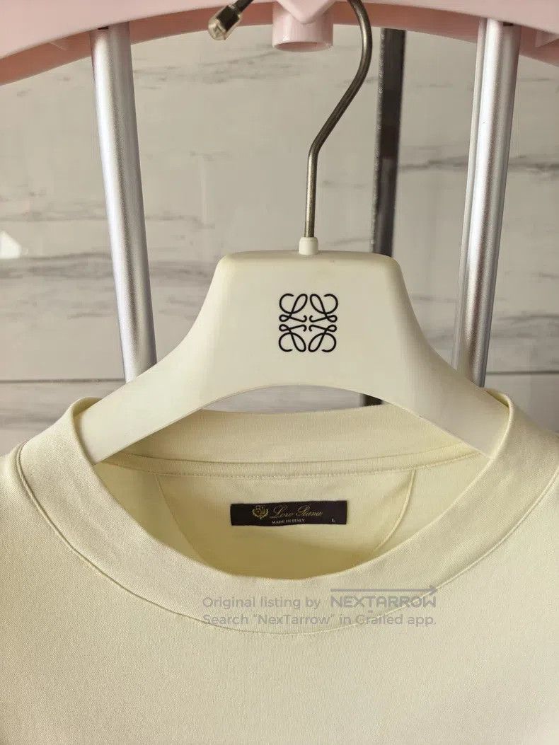 Loro Piana Loro Piana Short Sleeve Made of Pearl Cotton, Soft and Smo Size US L / EU 52-54 / 3 - 7 Thumbnail