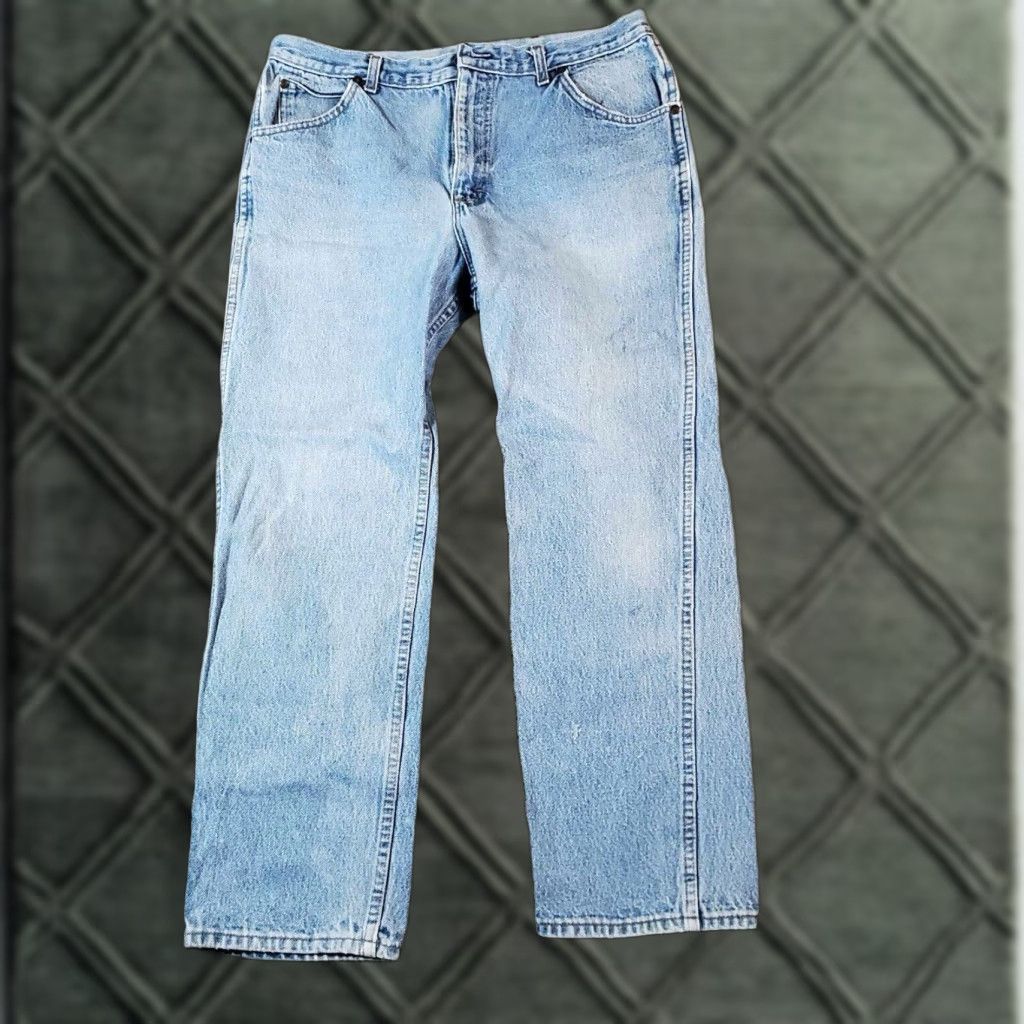 Vintage VINTAGE Roebucks Jeans Men’s 36x29 Denim 5-Pocket Classic Straight Blue Cotton Roebuck & Co. Jeans Mens Regular 36 Blue 29in Inseam US Made Size US 36 / EU 52 - 1 Thumbnail