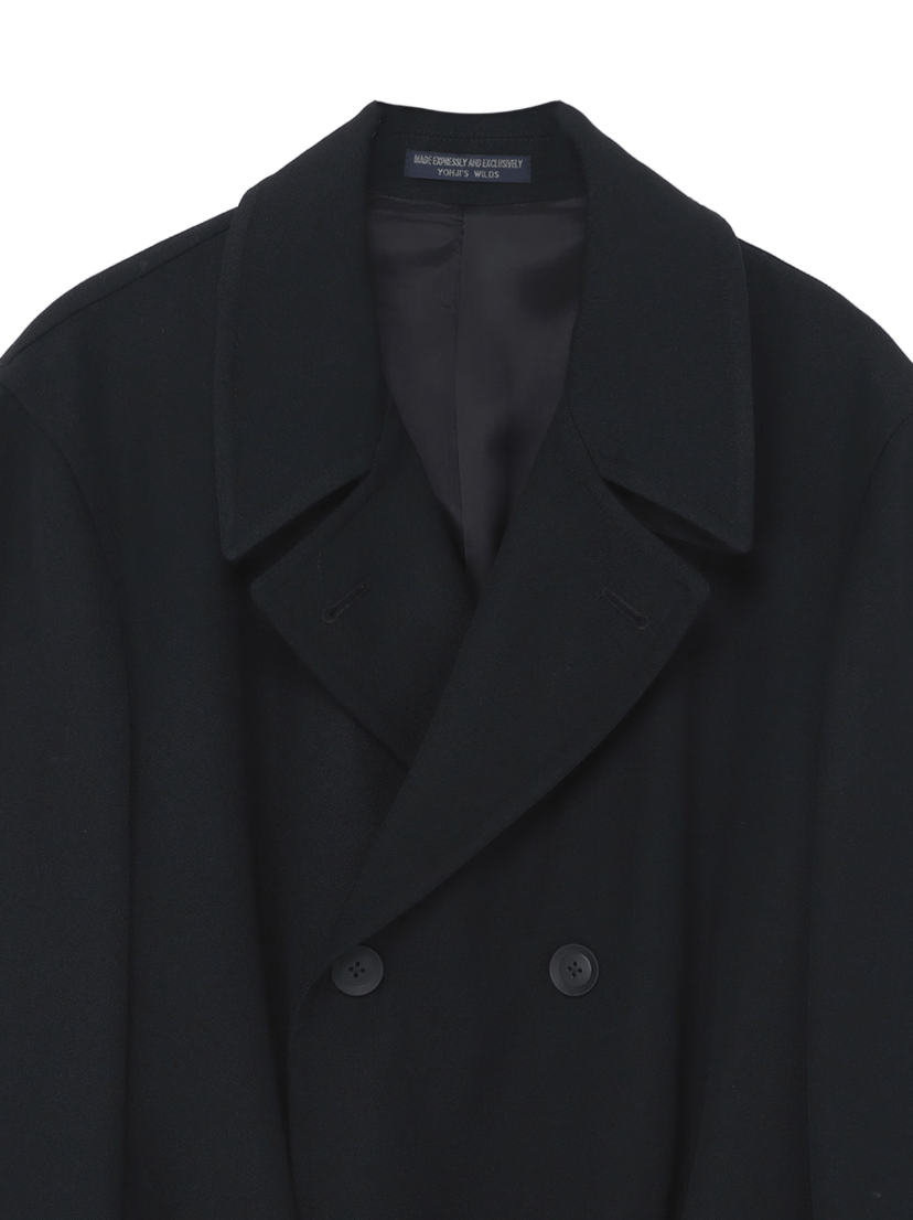 Yohji Yamamoto Yohji Yamamoto REGULATION - 8B DOUBLE BREASTED COAT Size US L / EU 52-54 / 3 - 8 Thumbnail