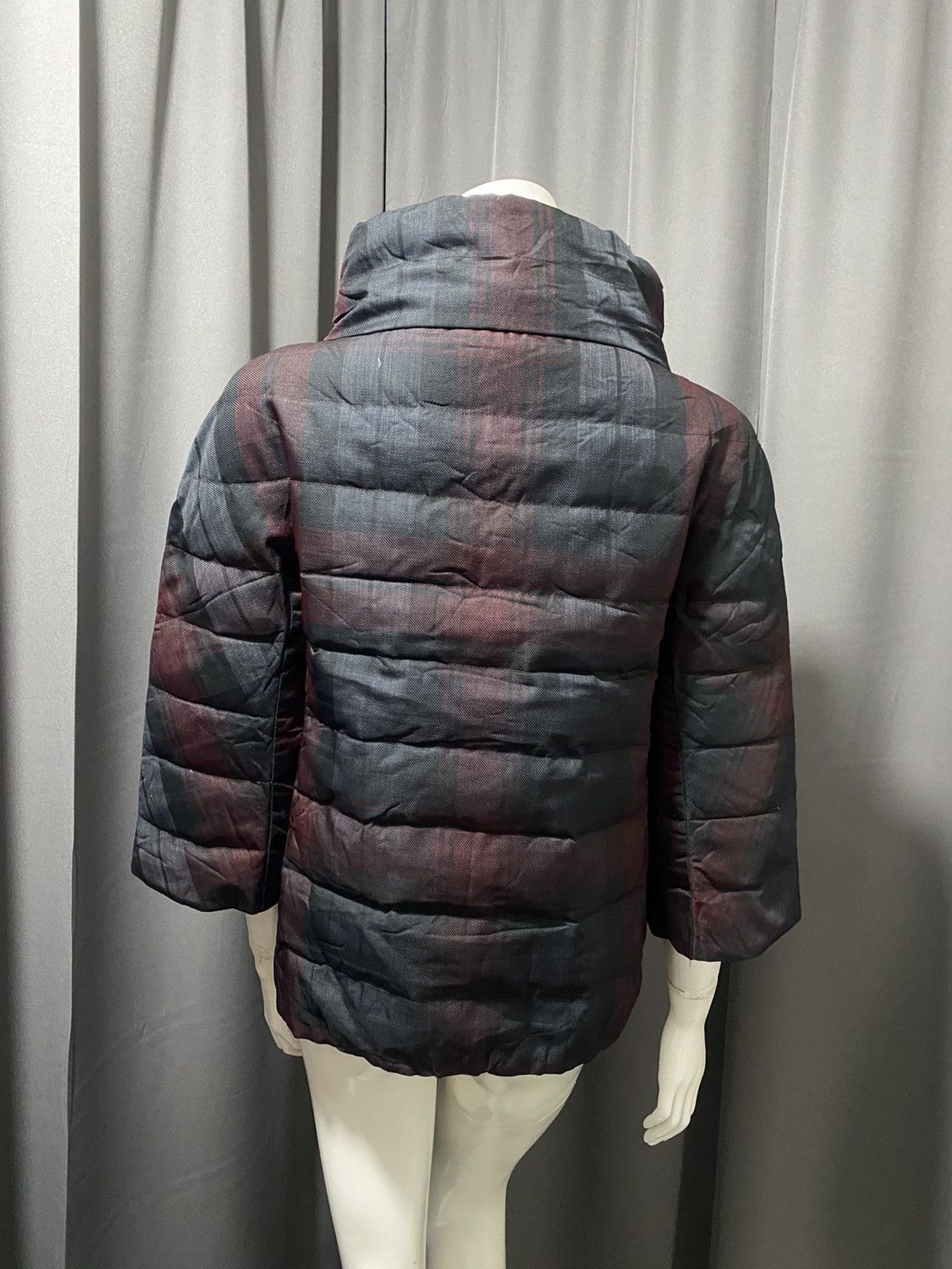 Jil Sander Jil Sander- Reversible Plaid Down Jacket Size S / US 4 / IT 40 - 5 Thumbnail