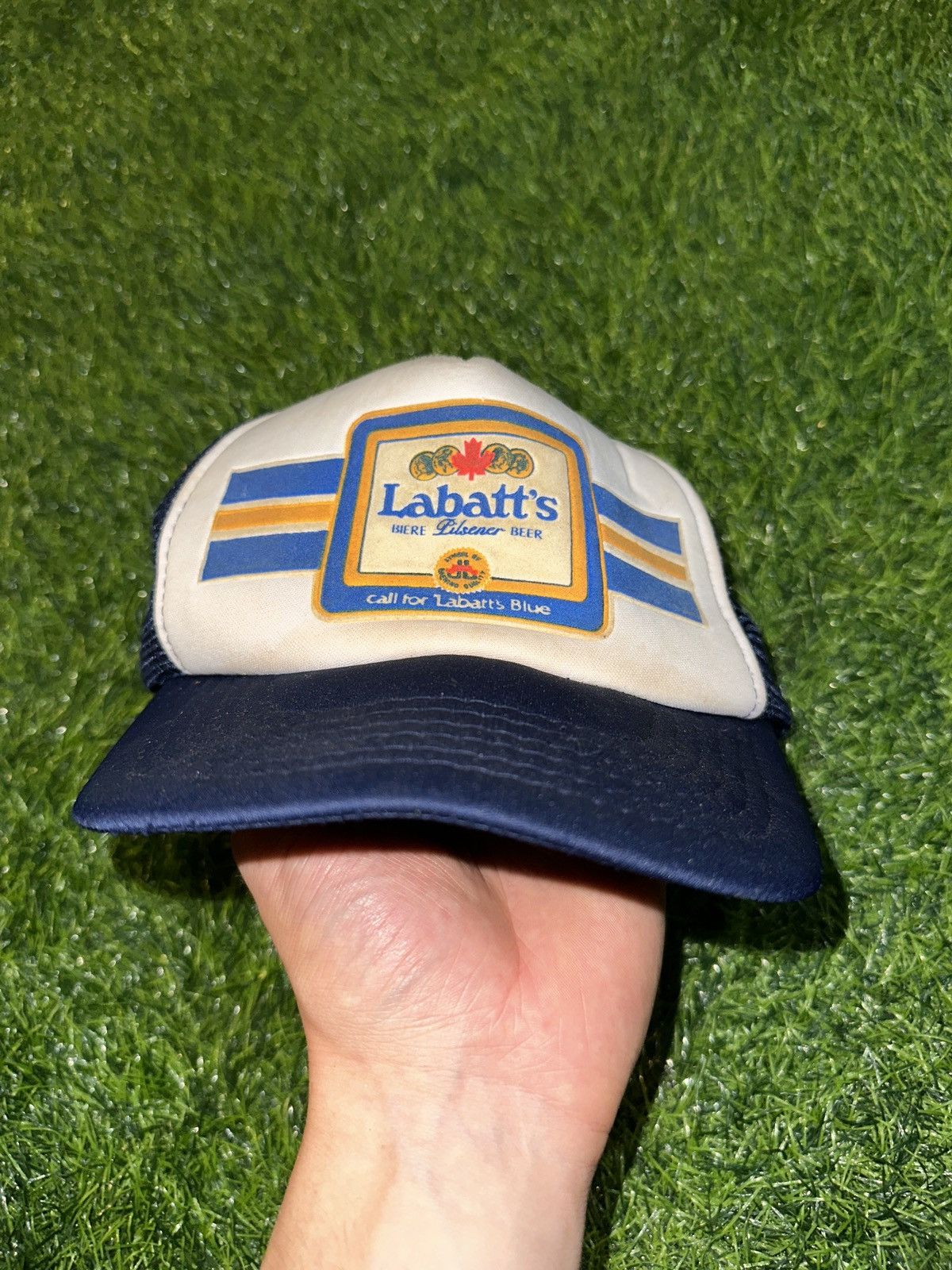Vintage Vintage labatts blue adjustable hat Size ONE SIZE - 2 Thumbnail