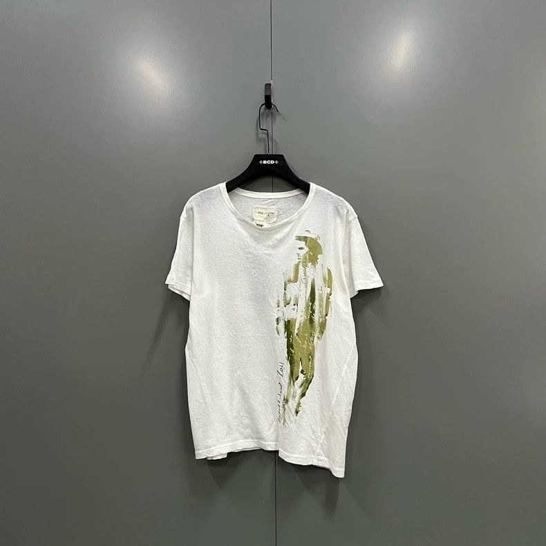 Greg Lauren greg lauren Graffiti printed short sleeved shirt 2506-Nexta Size US M / EU 48-50 / 2 - 1 Thumbnail