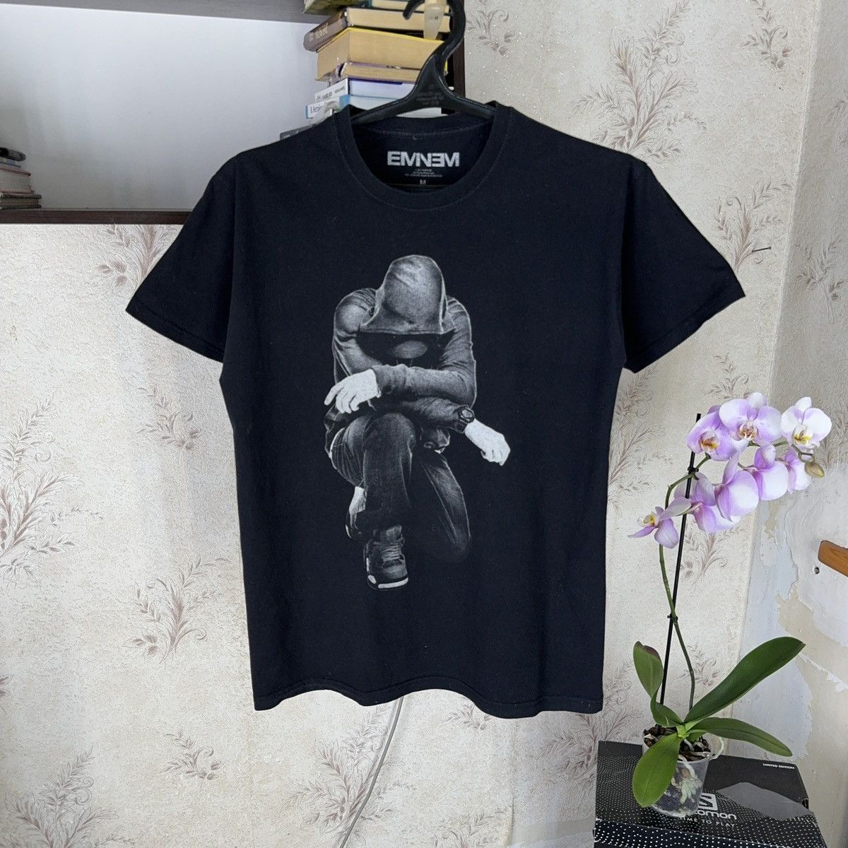 Eminem × Vintage Vintage Eminem 2017 T shirt Black Streetwear Rap Sz M Size US M / EU 48-50 / 2 - 4 Thumbnail