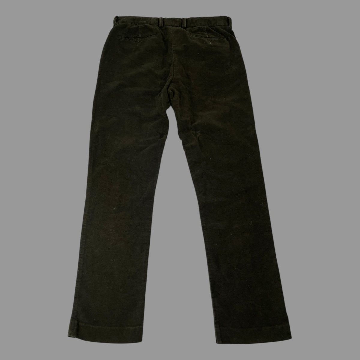 Polo Ralph Lauren × Vintage Vintage 90s polo Ralph Lauren velour pants Size US 35 - 2 Thumbnail