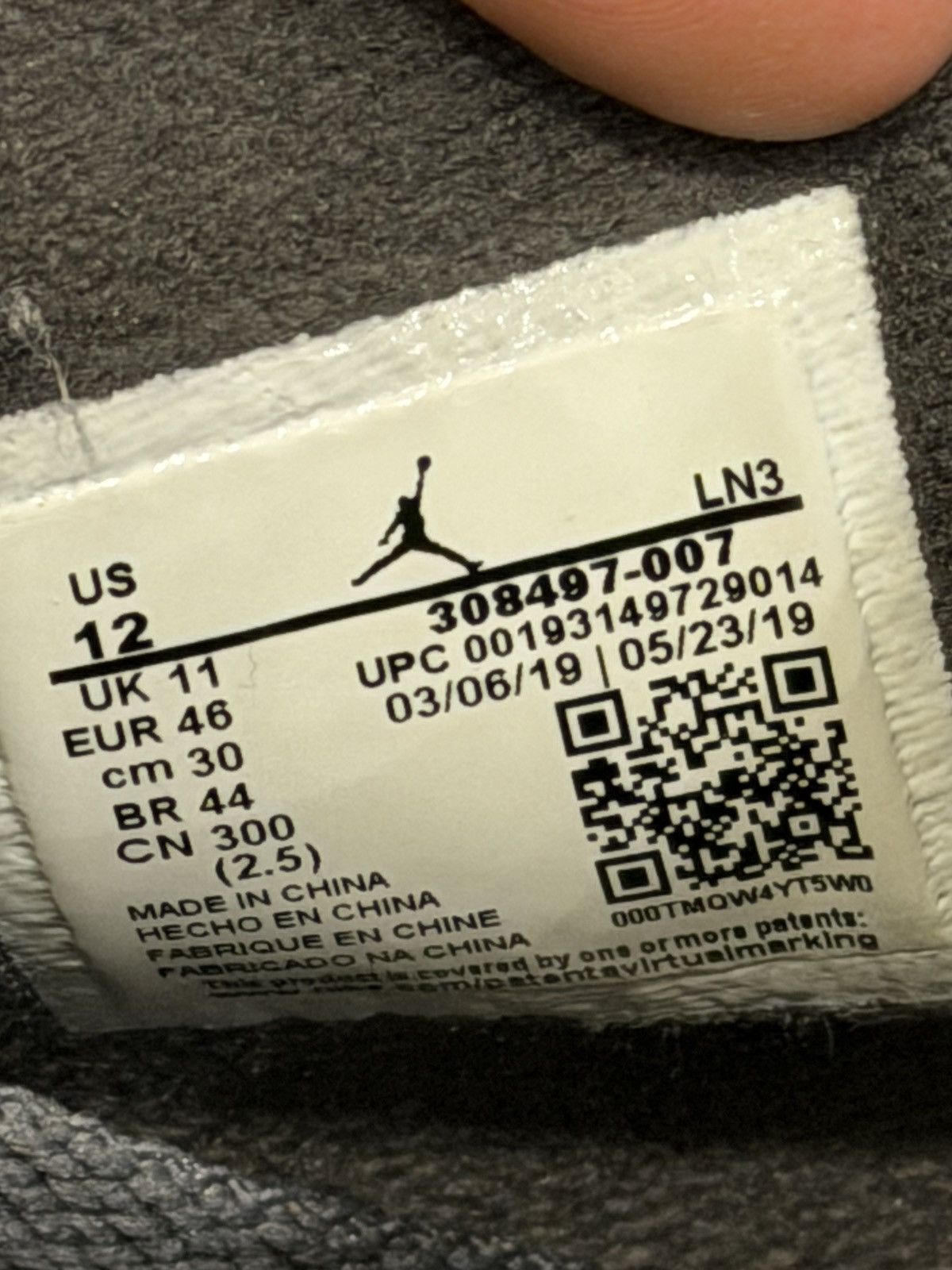 Jordan Brand Air Jordan 4 “Cool Grey” Size US 12 / EU 45 - 7 Thumbnail