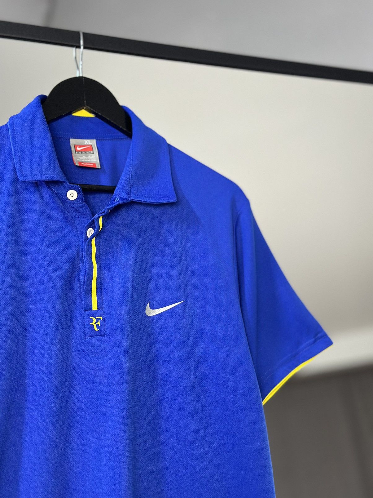 Nike Vintage Nike Rodger Federer Regby Nadal Tennis Wimbledon Size US XL / EU 56 / 4 - 4 Thumbnail
