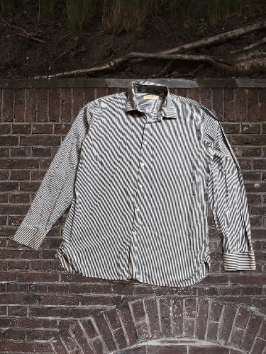 Burberry VINTAGE BURBERRY STRIPED CASUAL SHIRT Size US L / EU 52-54 / 3 - 1 Thumbnail