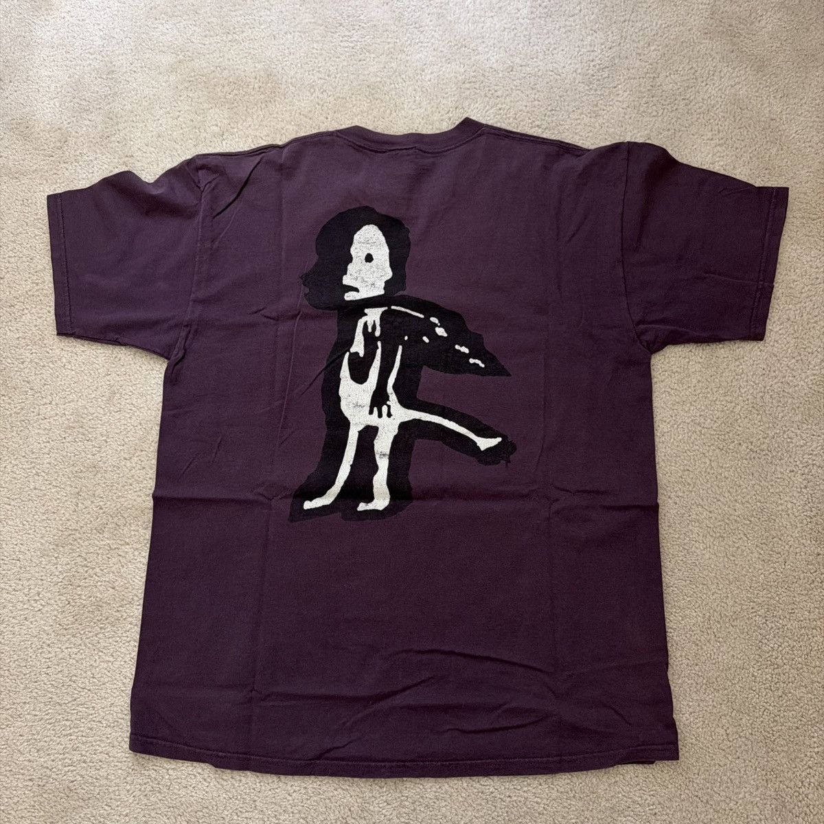 R.E.M. R.E.M. Pure 1995 T-Shirt Purple REM Size XL Nice Man Size US XL / EU 56 / 4 - 4 Thumbnail