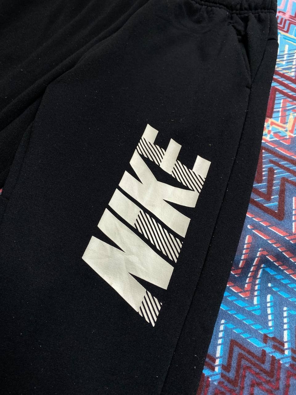 Nike × Vintage Vintage Nike Drill hype Pants big logo Size US 34 / EU 50 - 11 Thumbnail