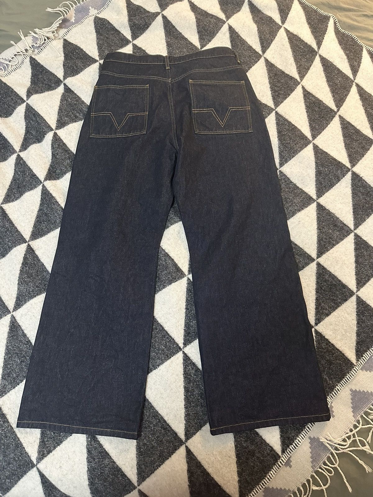 No Maintenance No Maintenance Raw Baggy Denim | Grailed