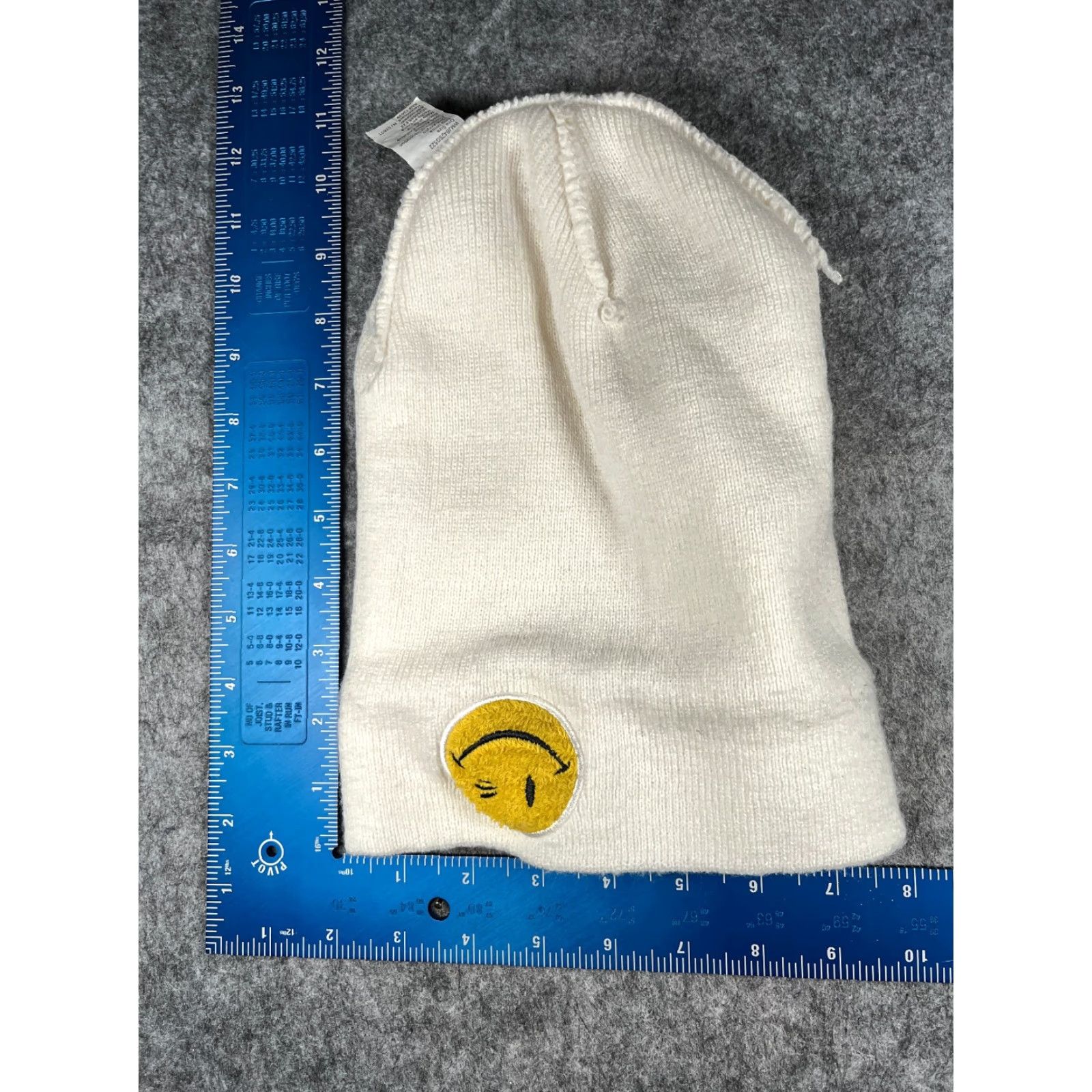 Vintage SGI Apparel Beanie Hat Adult White Knit Embroidered Acrylic Beanie SGI Apparel Unisex Adults One Size White Knit Beanie Skate Ski 90s? Size ONE SIZE - 5 Thumbnail