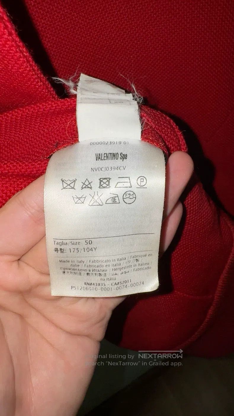 Valentino Valentino Red wool jacket Size L / US 10 / IT 46 - 6 Thumbnail