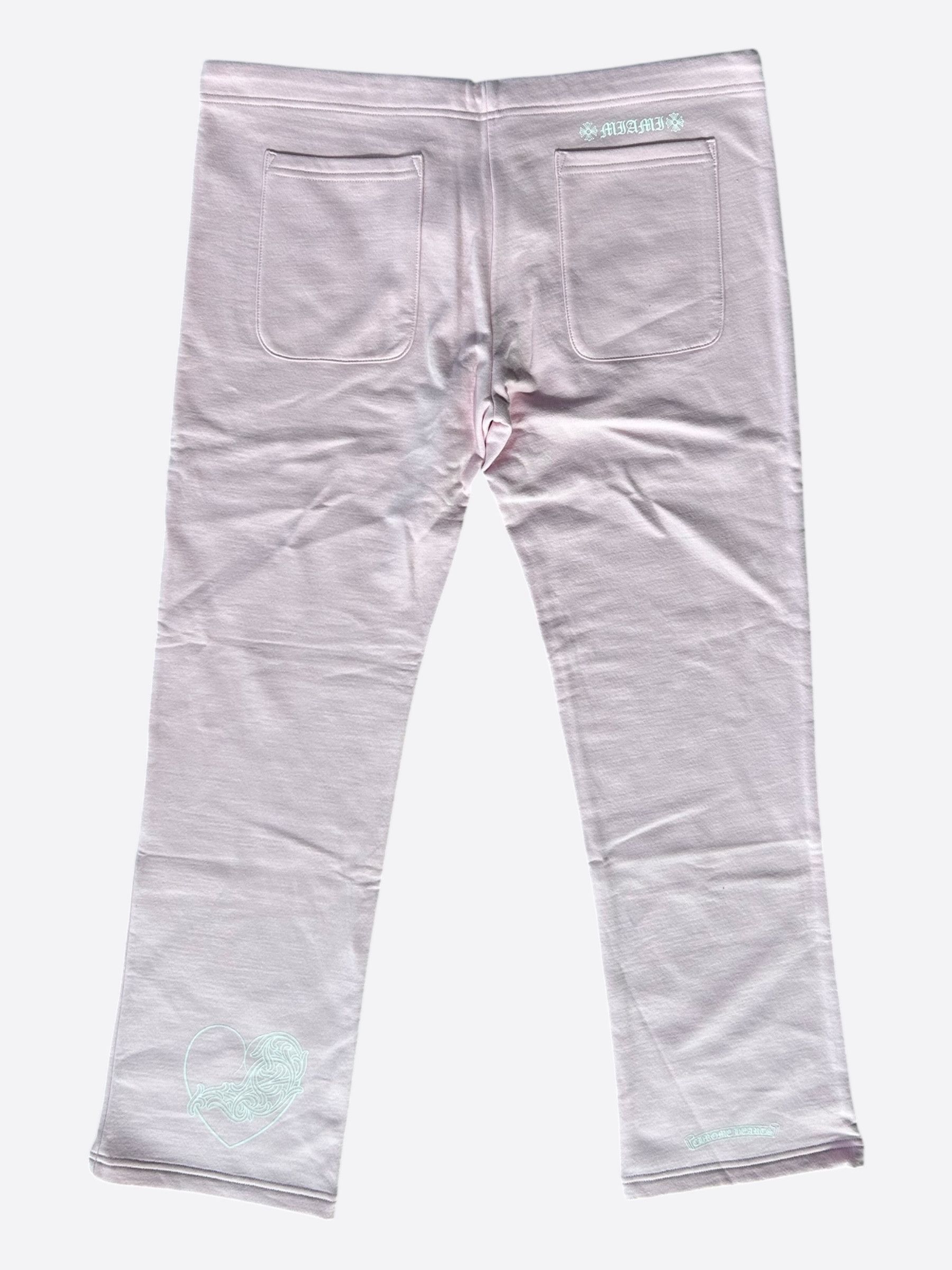 Chrome Hearts Pink Miami Art Basel Exclusive Women's Sweatpants Size 34" / US 12 / IT 48 - 2 Thumbnail