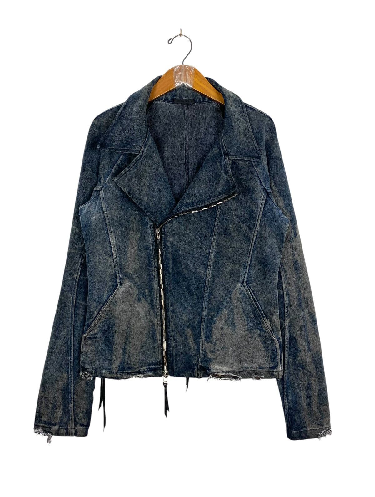 KMRii KMRii World's End Social Club Denim Riders Punk Jacket Size US S / EU 44-46 / 1 - 6 Thumbnail