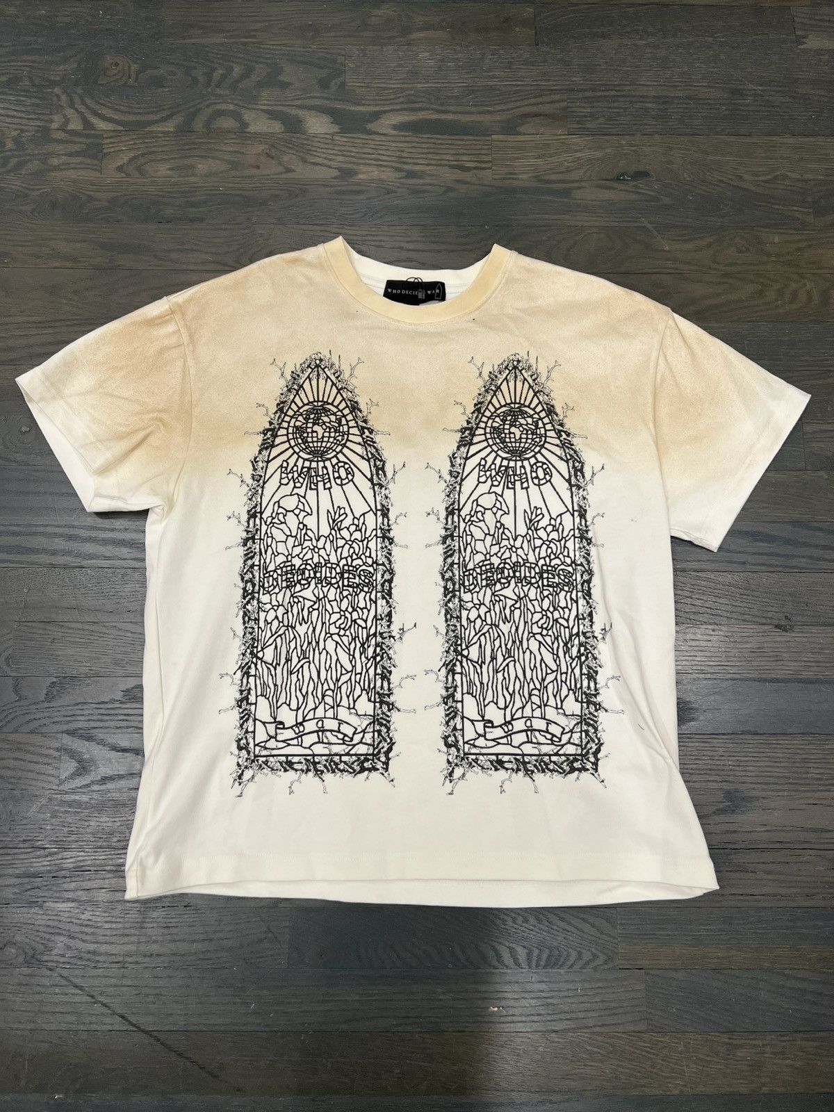 Who Decides War Thorned stain glass tee Size US M / EU 48-50 / 2 - 1 Thumbnail