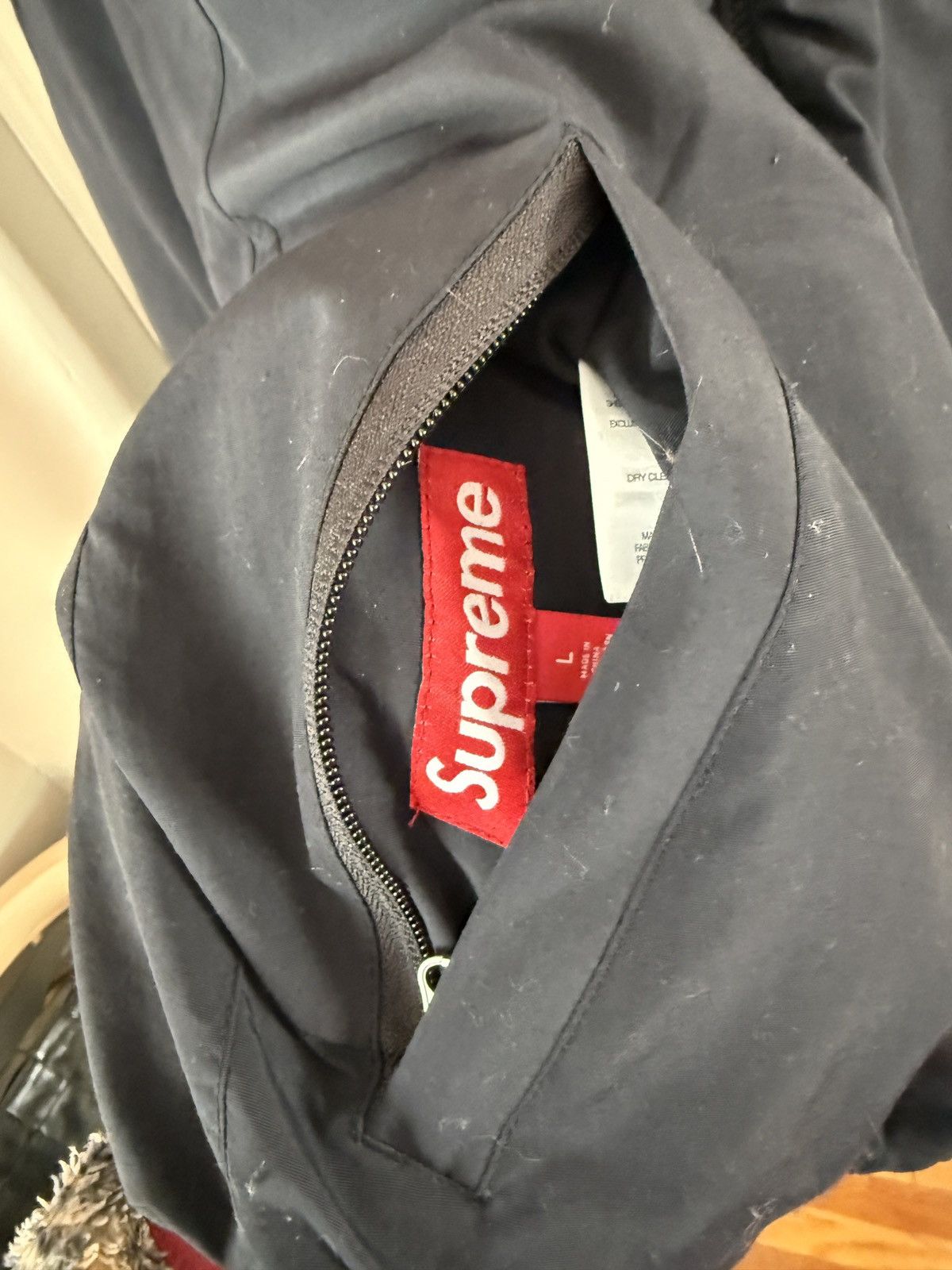 Supreme Supreme Faux Fur Reversible Hooded Track Jacket Size US L / EU 52-54 / 3 - 3 Thumbnail