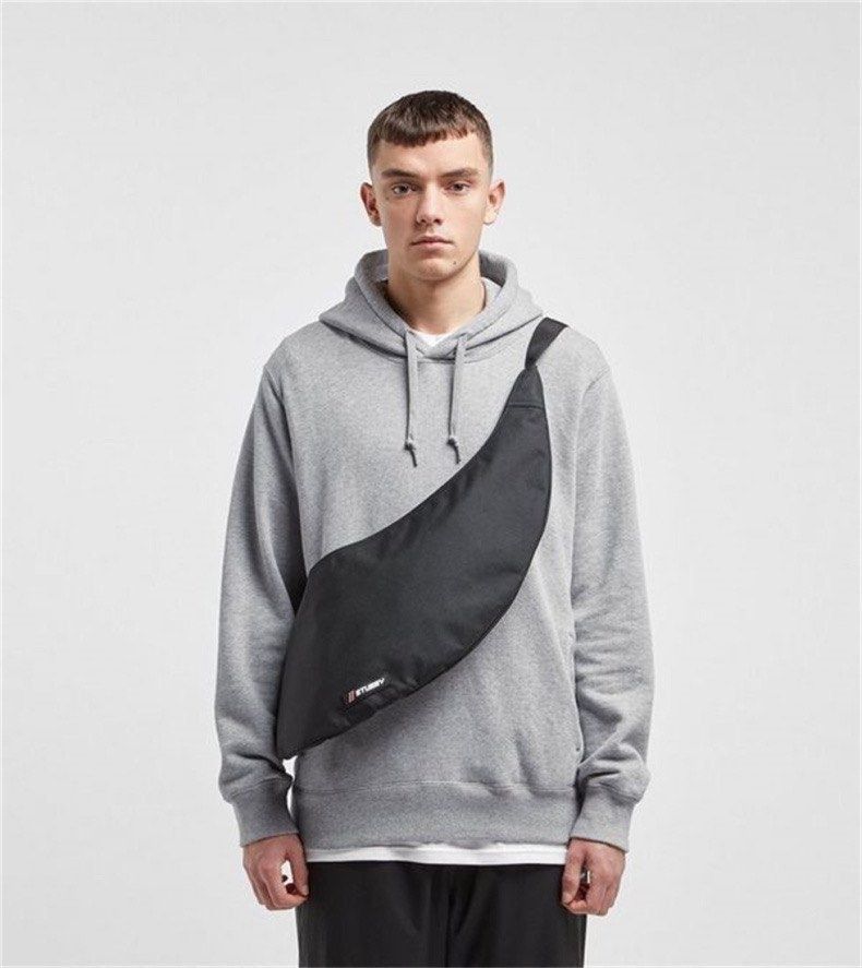 Stussy STUSSY MAPS SLING BAG IN BLACK Size ONE SIZE - 1 Thumbnail