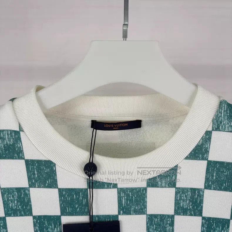 Louis Vuitton Louis Vuitton Checkerboard Sweatshirt Size US XXL / EU 58 / 5 - 3 Thumbnail