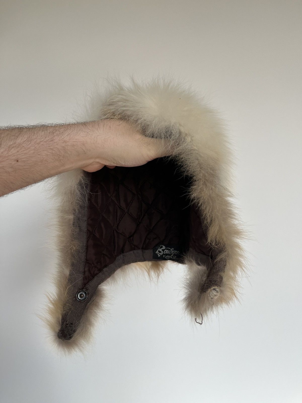 Vintage Fox Fur Trapper Hat Size ONE SIZE - 10 Thumbnail