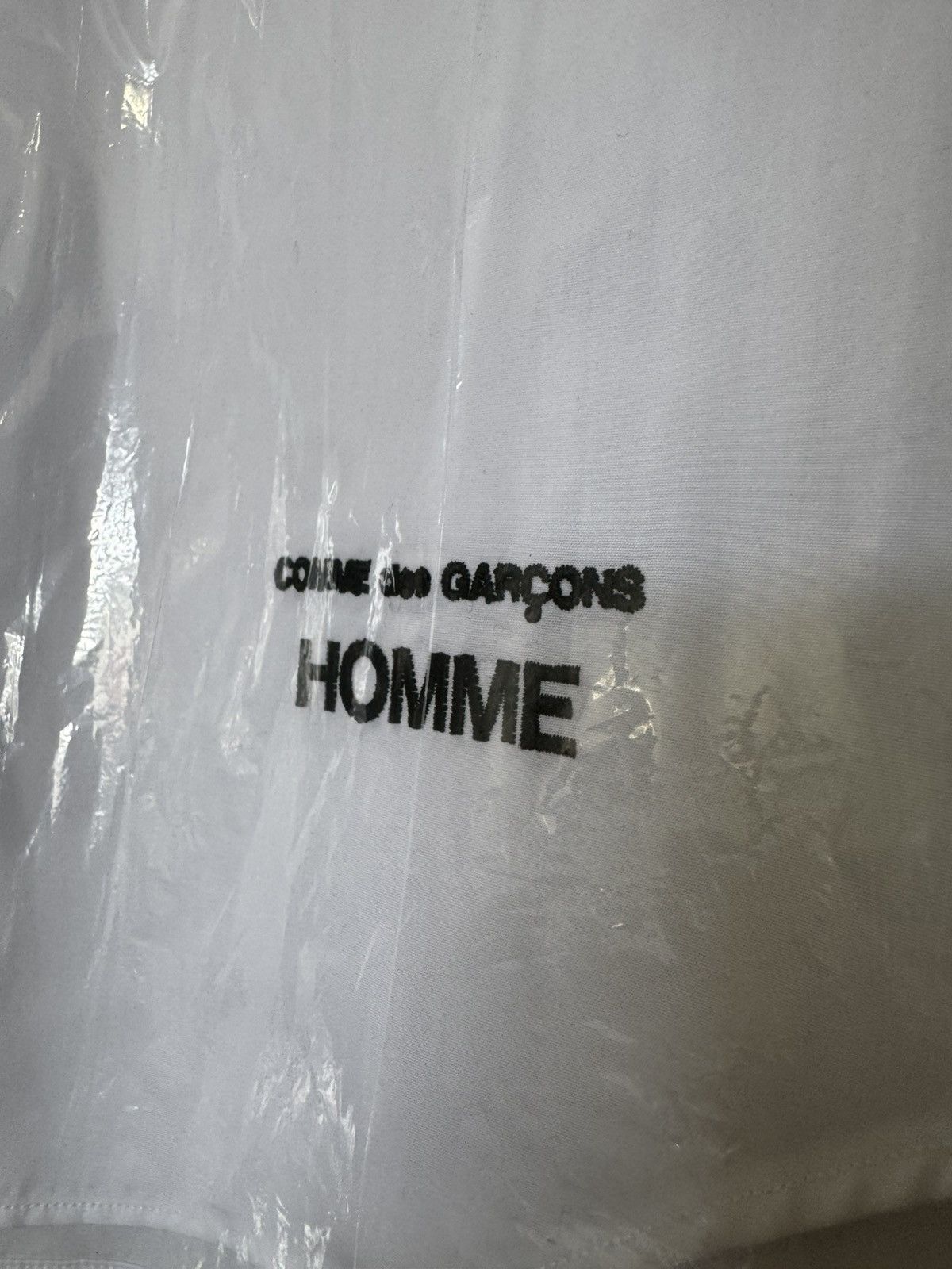 Comme des Garcons Homme Comme Des Garcons Homme White Shirt Size US M / EU 48-50 / 2 - 3 Thumbnail