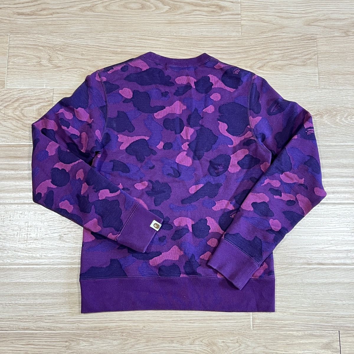 Bape Color Camo Jacquard Crewneck Size US M / EU 48-50 / 2 - 2 Thumbnail