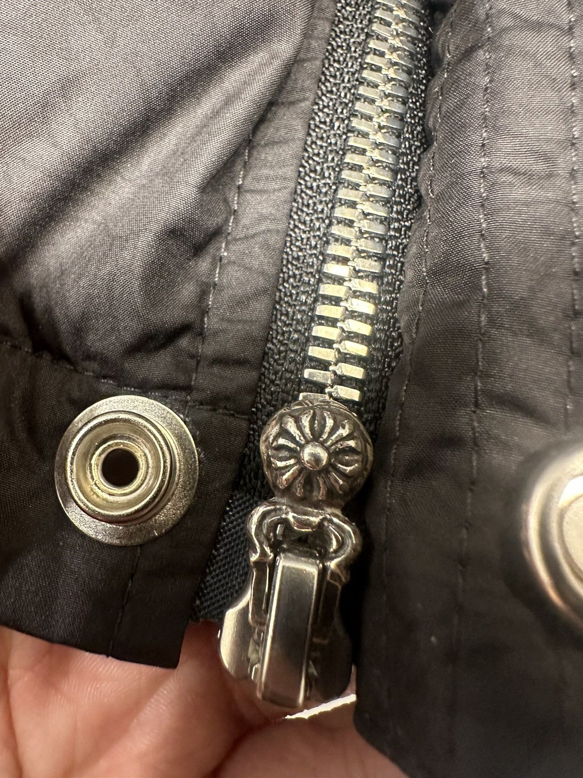 Chrome Hearts 🔥Chrome Hearts Black Pattern Stiff V2 Puffer Down Jacket🔥 Size US S / EU 44-46 / 1 - 3 Thumbnail