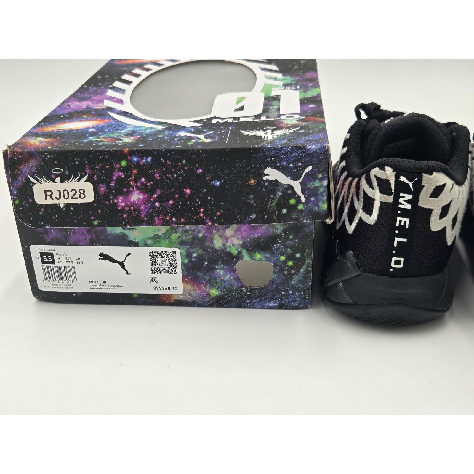 Puma Puma MB.01 Lo LaMelo Ball Black Silver Size 5.5 w/ Box Size US 5.5 / EU 38 - 9 Thumbnail