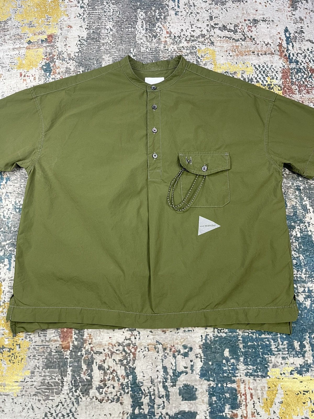 And Wander And Wander CORDURA Fabric Half Button Shirt Size ONE SIZE - 2 Thumbnail